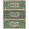 Image 2 : 1957 $1 Star Note Silver Certificate Currency Lot of 3