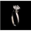 Image 4 : 1.61ct Diamond Solitaire Ring - 14KT White Gold