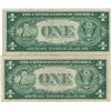 Image 2 : 1935 $1 Star Note Silver Certificate Currency Lot of 2
