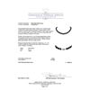 Image 3 : Tahitian Cultured Pearl Necklace With Diamond Clasp