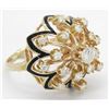 Image 6 : 0.75ctw Diamond Ring - 14KT Yellow Gold