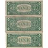 Image 2 : 1957 $1 Silver Certificate Currency Lot of 3
