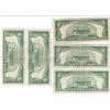 Image 2 : 1963 $5 Red Seal Bill Lot of 10
