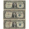 Image 1 : 1957 $1 Star Note Silver Certificate Currency Lot of 3