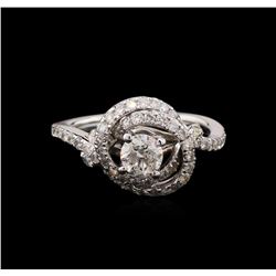 1.35ctw Diamond Ring - 14KT White Gold