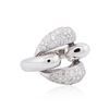 Image 1 : 14KT White Gold 2.22ctw Diamond Ring