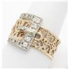 Image 2 : 0.36ctw Diamond Ring - 14KT Two-Tone Gold