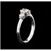 Image 4 : 1.00ctw Diamond Ring - 14KT White Gold