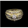 Image 2 : 2.83ctw Diamond Ring - 14KT Yellow Gold