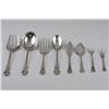 Image 1 : American Victorian 8 Piece Sterling Silver Completer Serving Set