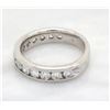 Image 2 : 0.84ctw Diamond Ring - 14KT White Gold