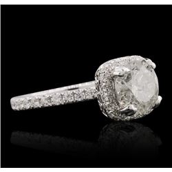 18KT White Gold 2.84ctw Diamond Ring