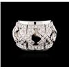 Image 2 : 1.49ctw Diamond Ring - 18KT White Gold