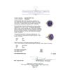 Image 3 : 8.20ct Tanzanite and Diamond Ring - 14KT Rose Gold