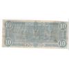 Image 2 : 1864 $10 Confederate States of America Bank Note