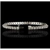 Image 3 : 14KT White Gold 7.60ctw Diamond Tennis Bracelet