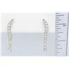 Image 4 : 0.25ctw Diamond Earrings - 14KT White Gold