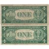 Image 2 : 1935 $1 Star Note Silver Certificate Currency Lot of 2