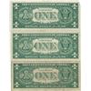 Image 2 : 1957 $1 Silver Certificate Currency Lot of 3