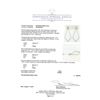 Image 3 : 1.23ctw Diamond Dangle Earrings - 14KT White Gold