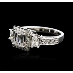 14KT White Gold 2.09ctw Diamond Ring