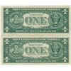 Image 2 : 1957 $1 Silver Certificate Currency Lot of 2