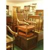 Image 1 : Early Victorian bobbin turned open armchair w…