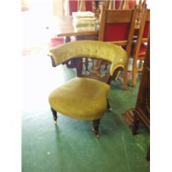 French painted provincial desk with five draw…
