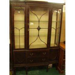 Edwardian mahogany Chinese Chippendale design…