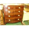 Image 1 : Superb inlaid bow fronted chest of drawers, 4…