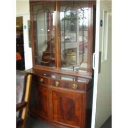 Fine quality mahogany bookcase in Georgian st…