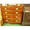 Image 1 : Regency bow fronted five drawer chest of draw…