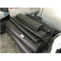 PALLET OF RUBBER BACK MATS