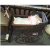 Image 1 : * Antique Wrought Iron Frame Dolls Pram