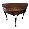 Image 1 : * Edwardian Mahogany Half Round Hall Table