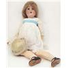 Image 1 : A large Catterfelder Pupperfabrik bisque doll, mould 264, with sleeping eyes, open mouth and pier...