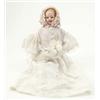 Image 1 : An Armand Marseille bisque head doll, 390, with jointed cloth body, 12 ins...