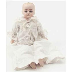 A DEP German shoulder bisque doll, with jointed composition body, 10.5 ins...