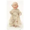 Image 1 : A German moulded head bisque doll, with jointed composition body, 9 ins....