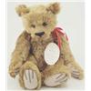 Image 1 : A 'Somewhere in time' collectors teddy bear, 'Edwin', in golden mohair with glass eyes and growle...