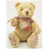Image 1 : A modern Hermann golden plush teddy bear, with glass eyes and growler, no 1886/2000, 18ins...