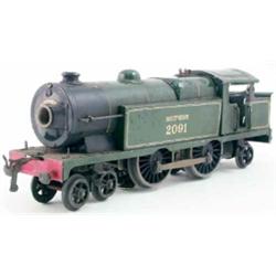 A Hornby Series gauge O electric No.2 locomotive, Southern Region, No.2091. 4-4-2 wheel arrangeme...