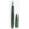 Image 1 : A Parker oversize Vacumatic, in green pearl (1)...