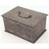 Image 1 : A 19th century inlaid steel casket, possibly Toledo, inlaid with gold and silver damascening in t...