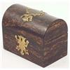 Image 1 : A Victorian coromandel scent casket, the domed top with gilt brass mounts, velvet lined interior,...