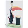 Image 1 : A Carltonware Guinness advertising table lamp, upright toucan over filled pint, base inscribed 'G...