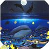 Image 2 : Moonlight Celebration LIMITED EDITION Giclee on Canvas by renowned artist WYLAND, Numbered and Hand 