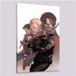 Ultimate Avengers vs. New Ultimates #4 Limited Edition Giclee on Canvas by Leinil Francis Yu and Mar