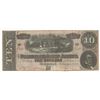 1864 $10 The Confederate States of America Note