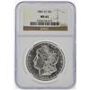 Image 1 : 1882-CC $1 Morgan Silver Dollar NGC Graded MS62